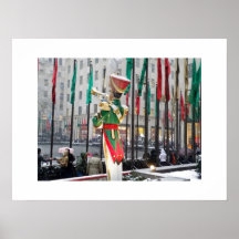 Rockefeller Center Christmas Poster