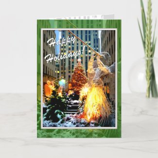 Rockefeller Center Christmas Tree Greeting Cards card