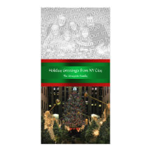 Rockefeller Center Christmas Tree, Your Photo Photo Cards