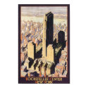 Rockefeller Center New York posters