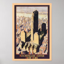 Rockefeller Center New York Posters