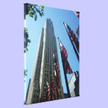 rockefeller flags canvas prints