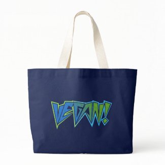 Rocker Blue Vegan bag