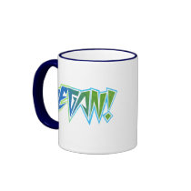 Rocker Blue Vegan mugs by Veganista Rocker Blue Vegan mugs