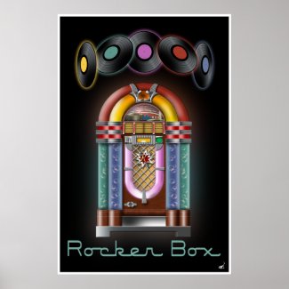 Rocker Box Jukebox Poster