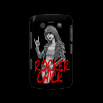 Rocker Chick - Blackberry Phone Case casemate cases