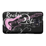 Rocker Chick Guitar Design Samsung Galaxy S Case