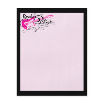 Rocker Chick Guitar Flyers