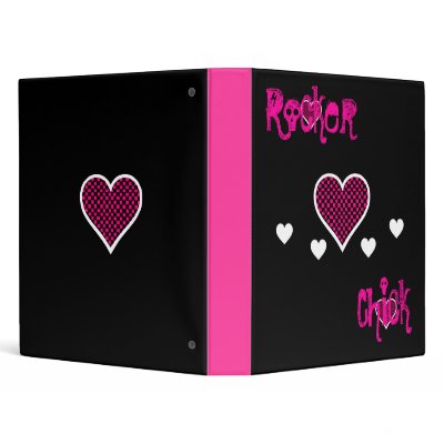Rocker Chick School Binder