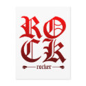 Rocker - Emo Alternative Grunge Rock Punk Scene postcards