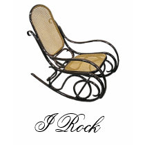 rocker, I Rock, chair, rocking chair t-shirts