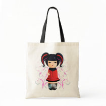 Rocker Kokeshi Bag by allie_heather Rocker Kokeshi Bag