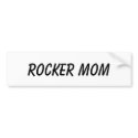 ROCKER MOM bumper stickers