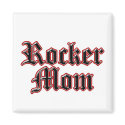 Rocker Mom! magnets
