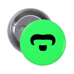 Rocker Mustache Button