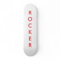 ROCKER SKATE BOARD DECKS