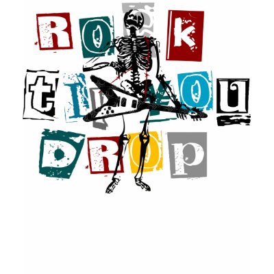 Rocker Skeleton T Shirt by RockHouseCo