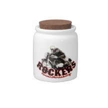 Rockers rider candy jar