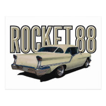 Rocket 88 postcard