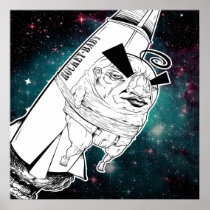 Rocket Baby print posters
