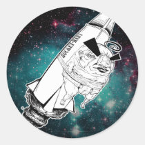 Rocket Baby sticker stickers