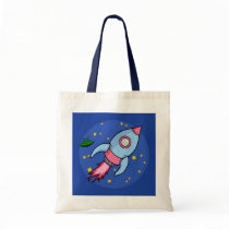 Rocket blue pink Bag bags