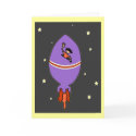 Rocket Boy Birthday Card