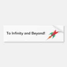 Rocket Bumper Stickers