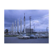 Rocket City USA Postcard