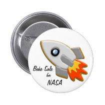 Rocket Cookie Buttons buttons