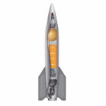 Rocket Cut-Through Photo Cut Out