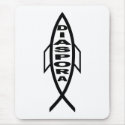 Rocket fish mousepads by johnpryor2000 Rocket fish mousepads