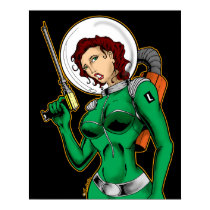 Rocket Girl posters by LuvataciousSkull Rocket Girl posters
