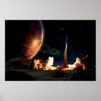 Rocket Launch Posters
