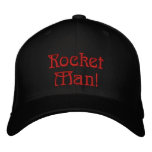 Rocket Man Embroidered Baseball Cap