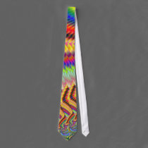 Rocket Man Firework Fractal ties