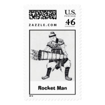Rocket Man postage