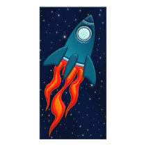 Rocket Picture Card