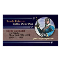 Rocket Pilot #1 Business Cards business cards