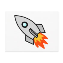 Rocket postcards