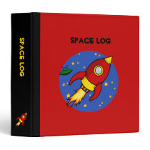 Rocket red yellow Binder binders