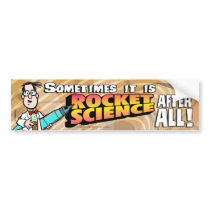 Rocket Science Bumper Stickers