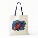Rocket Ship 4th Birthday bags by pinkinkart Rocket Ship 4th Birthday bags