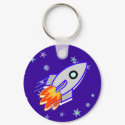 Rocket Ship keychains
