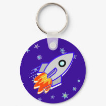 Rocket Ship keychains