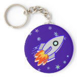 Rocket Ship Keychains