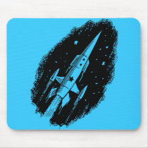 Rocket Ship X-11 Mousepad