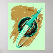 ROCKET TO THE MOON POSTER posters