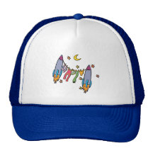Rockets & Laundry Mesh Hats