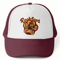Rockford Grasshopper and PeeWee Football hats